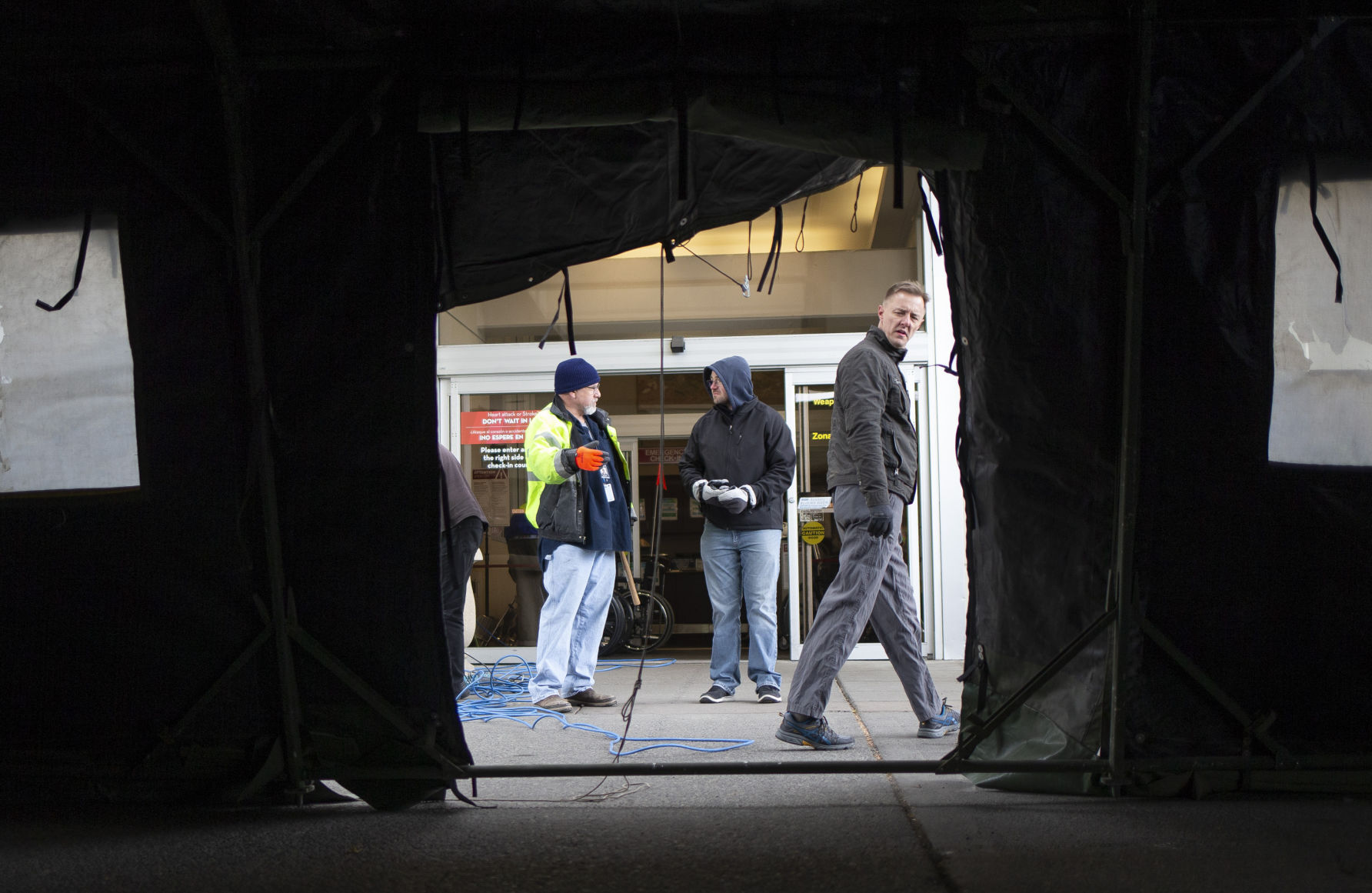 March 15, 2020 | Virginia Mason Memorial emergency entrance